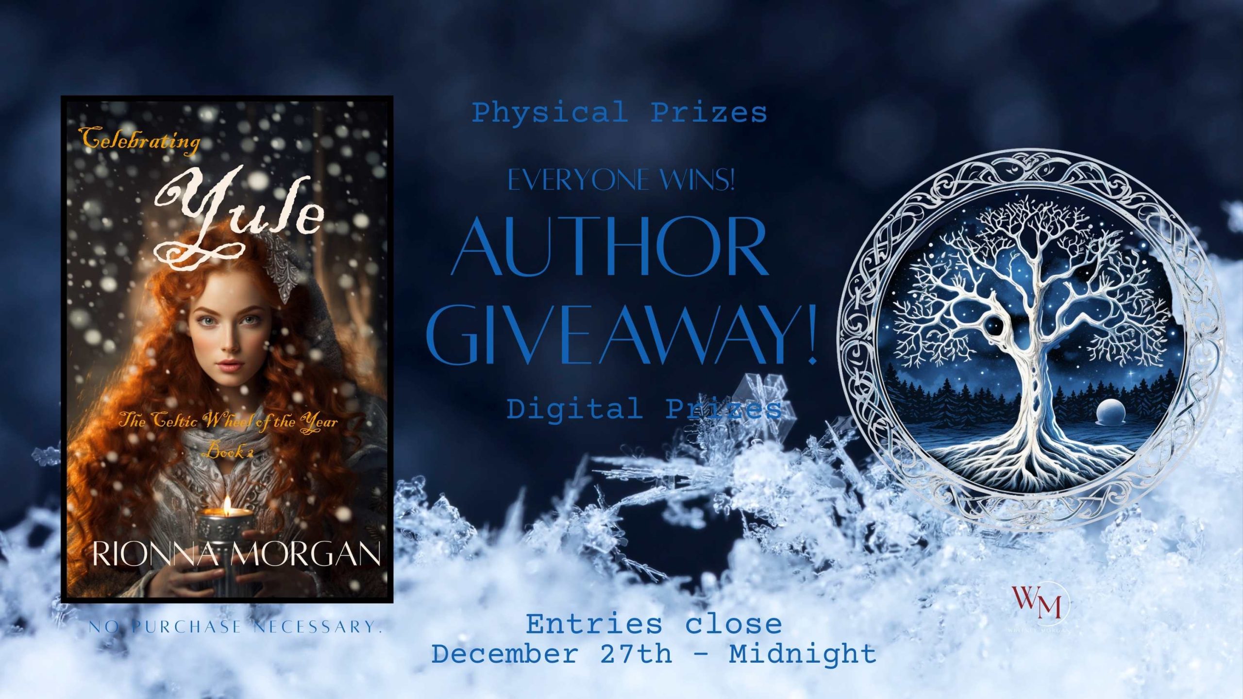 Celebrating Yule by Rionna Morgan - Author Giveaway!